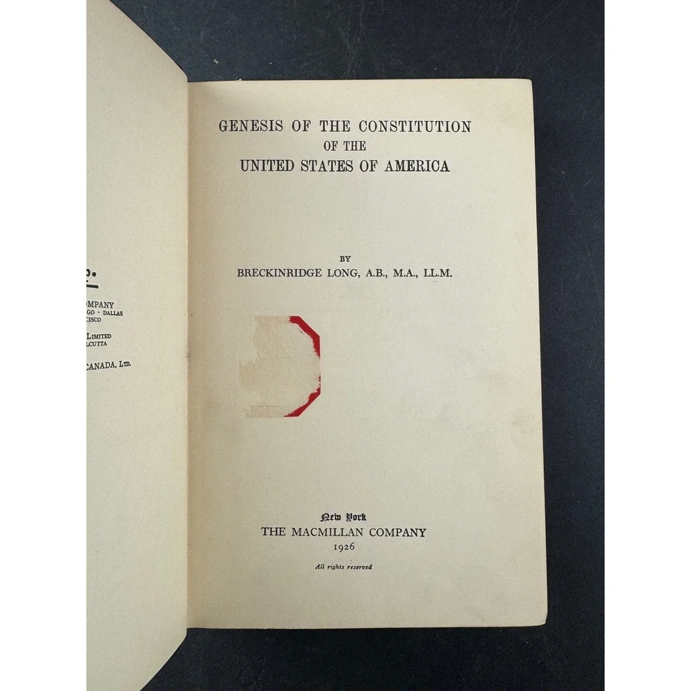 N/A genesis constitution